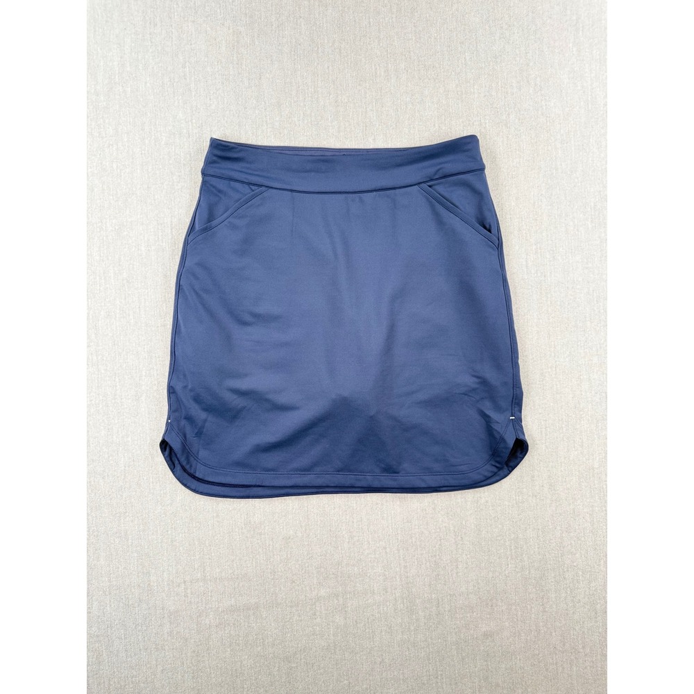 Peter Millar Crown Sport Navy Blue Active Golf Skort UPF 50+‎ Small 18in Length